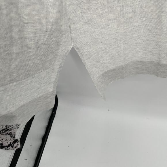 EVEREVE NWT Peyton Jensen Jayda Gray Duster Cardigan with Snake Trim // XS - Picture 12 of 14